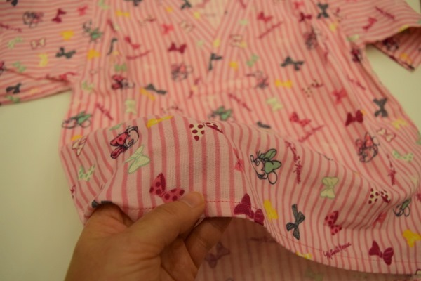 保育園のお昼寝用パジャマ甚平　パジャマみたいにみえない